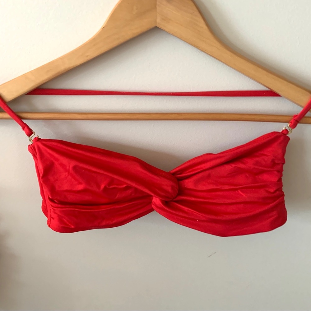 Twisted Bandeau Bikini Top